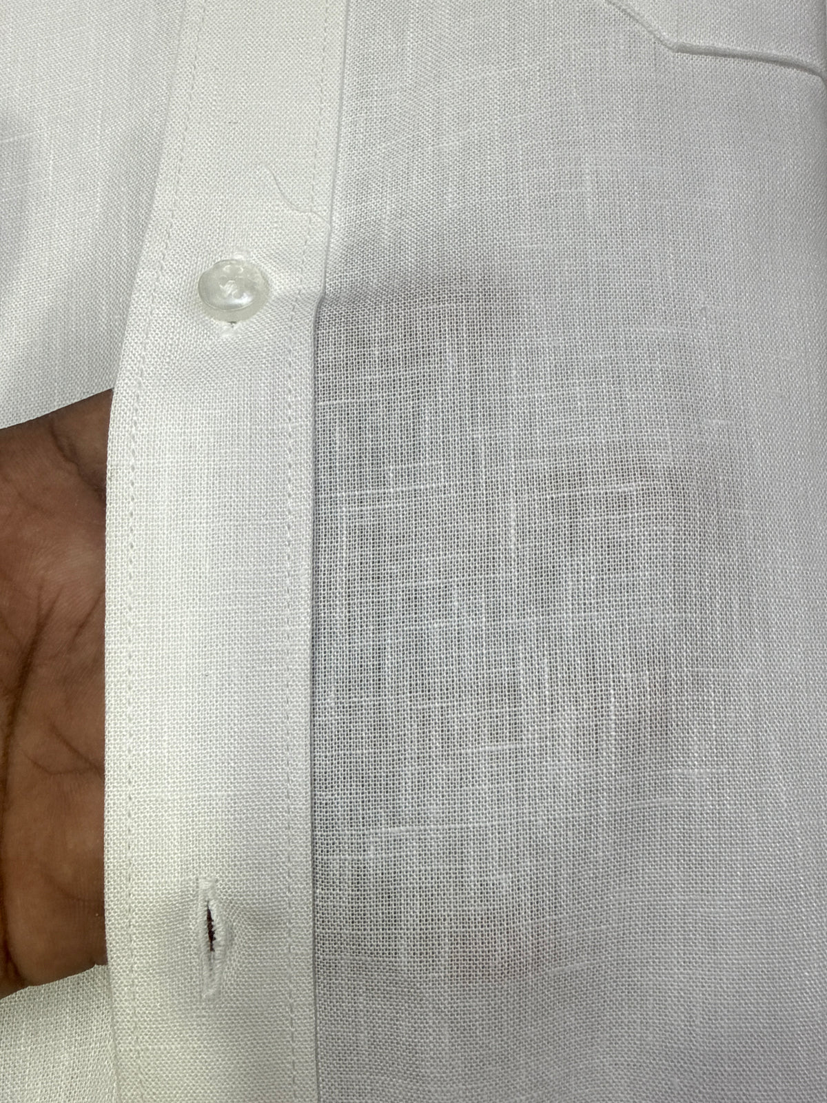 Organic linen Half sleeve