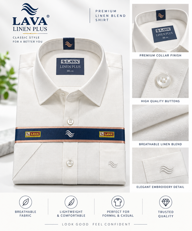 Alaya linen plus full sleeve
