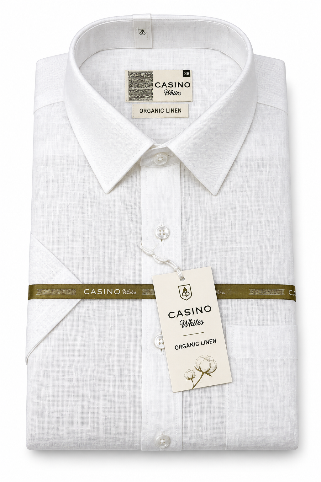Organic linen Half sleeve